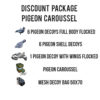 Discount package pigeon carousel set