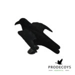 crow decoy with wings full body flocked