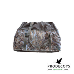 12-slot camouflage decoy bag closed top