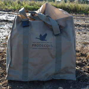 6 slot goose decoy bag with closed top for full body goose decoys