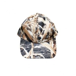 Cap with face camouflage natural wetland