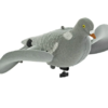 pigeon decoy fluttering flocked