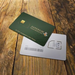 SUPERSIM prepaid sim card for wildlife cameras