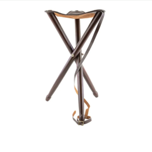 Chair 3-leg leather 60 cm high