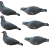 Final Approach Last pass wood pigeon decoy set of 6 pieces