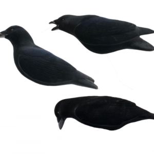 Final Approach Last pass crow decoy set of 3 pieces