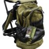Backpack chair olive green