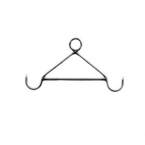 Spreader hook stainless steel D8mmx350mm